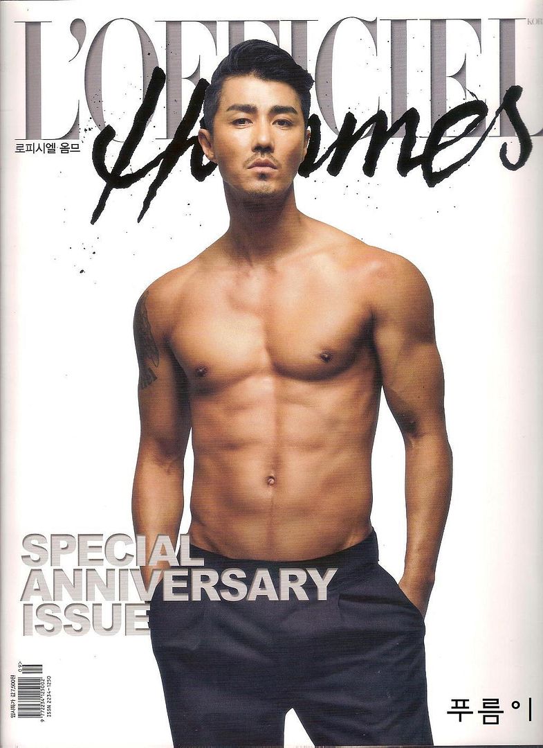 Cha Seung Won Goes Shirtless and Clothed for His Latest Magazine Shoot